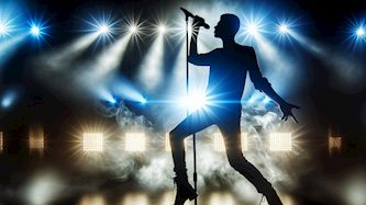 זמר-אילוסטרציה AI, צילום: shutterstock