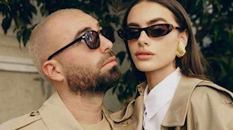 עומר אדם ויעל שלביה, צילום: שי פרנקו