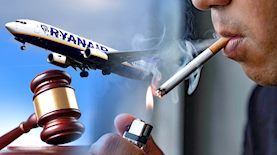 עישון במטוס-אילוסטרציה, צילום: shutterstock