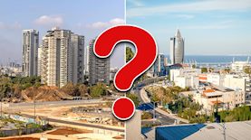 חיפה ובת ים, צילום: פלאש 90/ דור פזואלו, יוסי אלוני