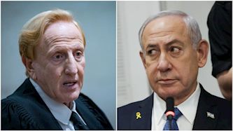 רה"מ בנימין נתניהו, עו"ד אליעד שרגא, צילום: חיים גולדברג, מרים אלסטר/פלאש90