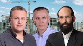 יהודה מורגנשטרן, וינקי קוינט ואלעזר במברגר, צילום: רונן חורש, לעמ, ויקיפדיה/ מרק ניימן, לעמ, רז רוגובסקי
