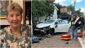 זירת הפיגוע ברעננה בו נרצחה עדנה בלושטיין ז"ל, צילום: מד"א