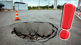 בולען-אילוסטרציה, צילום: shutterstock