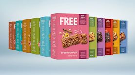 מותג חטיפי הבריאות פרי בנראות חדשה, צילום: יחצ פרי