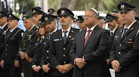 שר לביטחון פנים ומפכל המשטרה, צילום: דוברות המשטרה