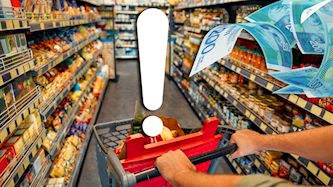 קניות בסופר-אילוסטרציה, צילום: shutterstock