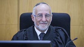 השופט בדימוס אשר קולה, צילום: דוד כהן/פלאש90