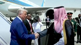 מוחמד בן סלמאן ודונלד טראמפ, צילום: יוטיוב/ The White House