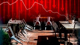 מסעדות בקריסה-אילוסטרציה, צילום: shutterstock