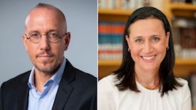 ד״ר שרה שורץ, פרופ׳ ליאור זמר, צילום: באדיבות מכון שכטר, גלעד קוולרצ׳יק
