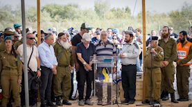 הלווית משפחת קוץ שנרצחה בטבח ה-7 באוקטובר, צילום: פלאש90