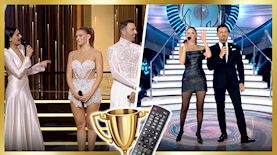 האח הגדול, רוקדים עם כוכבים, צילום: מסך רשת 13, מסך קשת 12