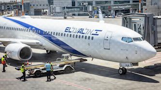 מטוס אל על בנתב"ג, צילום: נתי שוחט/פלאש 90