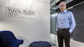 עו"ד יובל פלדה, מייסד ושותף מנהל של המשרד עו"ד פלדה ושות׳, צילום: עוזי פורת