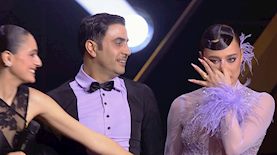 אמיר וסנה ברוקדים עם כוכבים 2025, צילום: מסך קשת 12