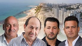 צחי ועידו חג'ג', רמי לוי, יוסי אברהמי, צילום: קבוצת חג'ג', באדיבות רמי לוי, יונתן בלום