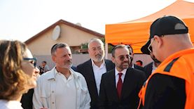 שר הבריאות אוריאל בוסו בטקס החניכה, צילום: איחוד הצלה