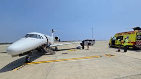 תיעוד טיסת החילוץ, צילום: מדאסיס