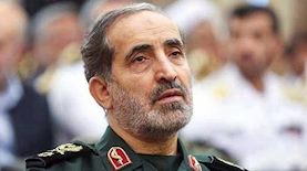 הרמטכ"ל האיראני עלי שדאמאני, צילום: דובר צהל