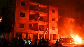 פגיעת טיל מאיראן בחיפה, צילום: פלאש 90