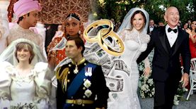 החתונות היקרות בעולם, צילום: flickr/ Hotel Casa de Aves, אינסטגרם/ laurensanchezbezos, יוטיוב/ ITN Archive