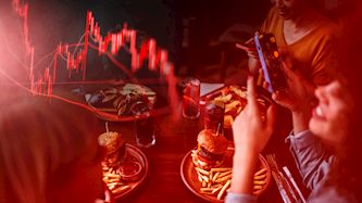 מסעדה בקריסה-אילוסטרציה, צילום: shutterstock