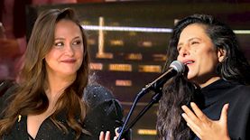 מירי מסיקה וקרן פלס, צילום: פלאש 90/ משה שי, מסך קשת 12