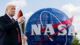 דונלד טראמפ ונאס"א, צילום: shutterstock