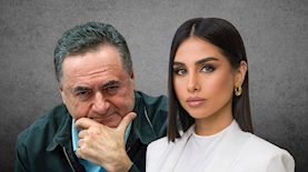 מגי טביבי וישראל כץ, צילום: ויקיפדיה/ סטודיו תומאס תומר שלום, פלאש 90/ יונתן זינדל