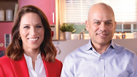 ידין ענתבי והילה קורח, צילום: גבע טלמור