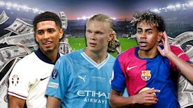 לאמין ימאל, הרלינג האלנד, ג'וד בלינגהאם, צילום: shutterstock