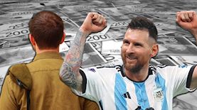 כך השתמשו במסי כדי לעקוץ חייל, צילום: אינסטגרם/ ליאו מסי, shutterstock