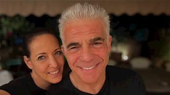 יאיר לפיד ואשתו ליהיא, צילום: אינסטגרם/ lihilapid