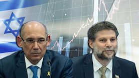 בצלאל סמוטריץ' ואמיר ירון, צילום: פלאש 90/ יונתן זינדל