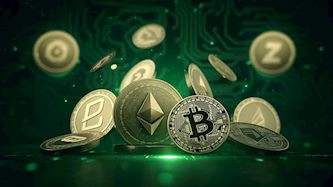 קריפטו-אילוסטרציה AI, צילום: shutterstock