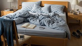 חדר שינה, צילום: נוצר בבינה מלאכותית