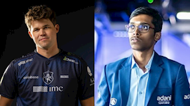 פראגנאננדה  וקרלסן, צילום: מסך אינסטגרם