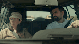 עמוס תמם ודינה סנדרסון, "התנתקות", צילום: קודה הפקות