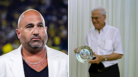 ברק אברמוב ויעקב שחר, צילום: אורן בן חקון/פלאש 90, אתר הרשמי של מכבי חיפה