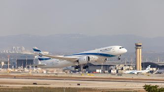 מטוס אל על, צילום: יוסי אלוני, פלאש 90