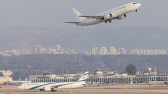 מטוסים בנתב"ג, צילום: יוסי אלוני, פלאש 90
