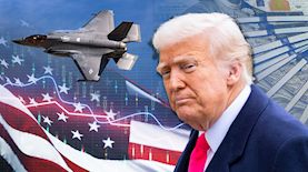 דונלד טראמפ ומניות לוקהיד מרטין, צילום: shutterstock