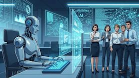 בינה מלאכותית ועבודה-אילוסטרציה AI, צילום: shutterstock