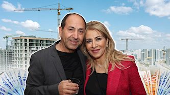 רמי לוי ורעייתו עדינה, צילום: אור גפן, shutterstock