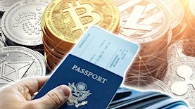 דרכון וקריפטו, צילום: shutterstock