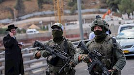 פיגוע ירי בירושלים בצומת רמות, צילום: פלאש 90/ ג'מאל עוואד