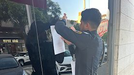 צו סגירה למסעדה, צילום: דוברות משטרת ישראל