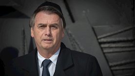 זאיר בולסונארו, צילום: Noam Revkin Fenton/Flash90