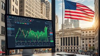 וול סטריט - אילוסטרציה AI, צילום: shutterstock
